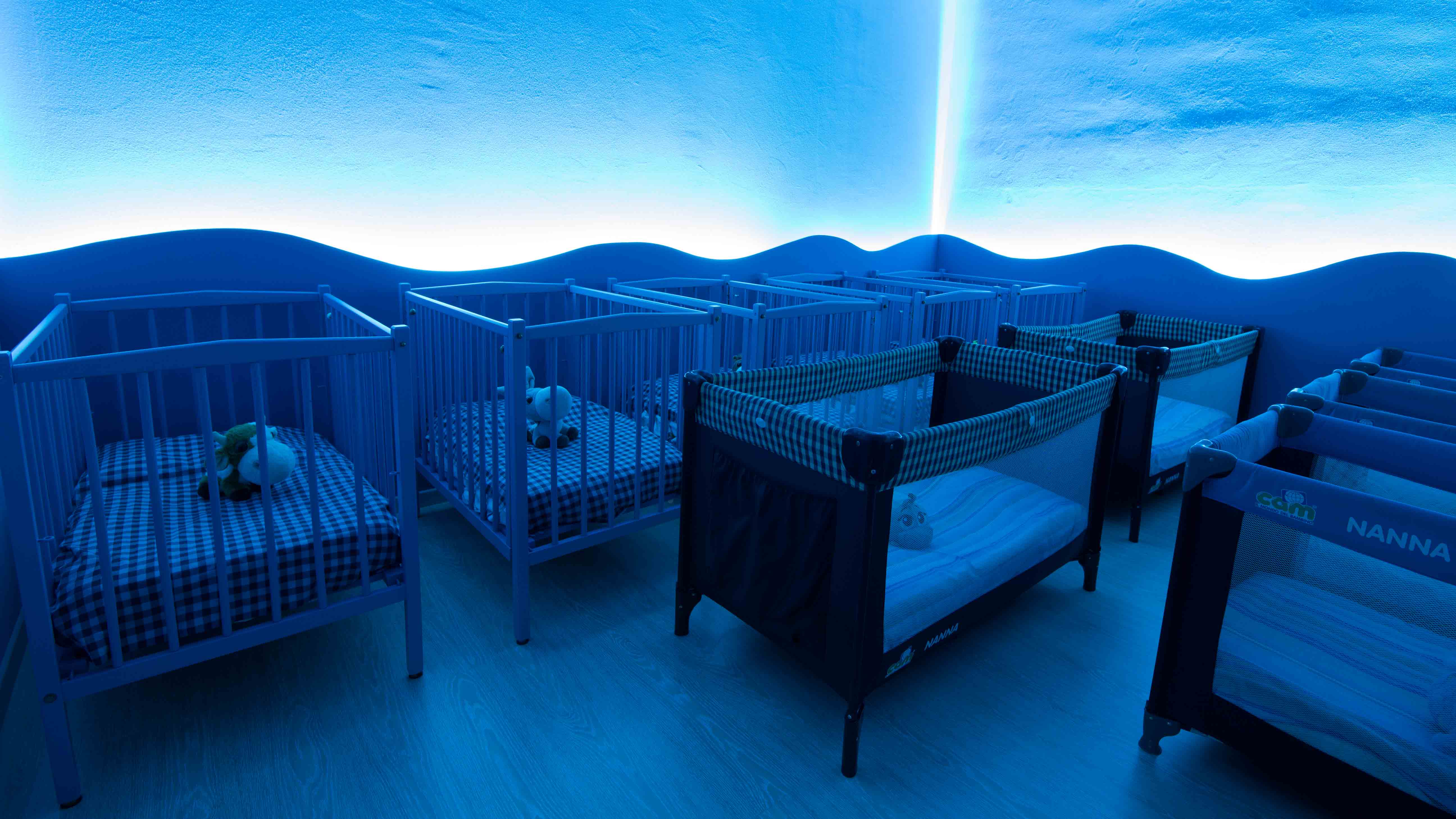 Cromoterapia del baby parking