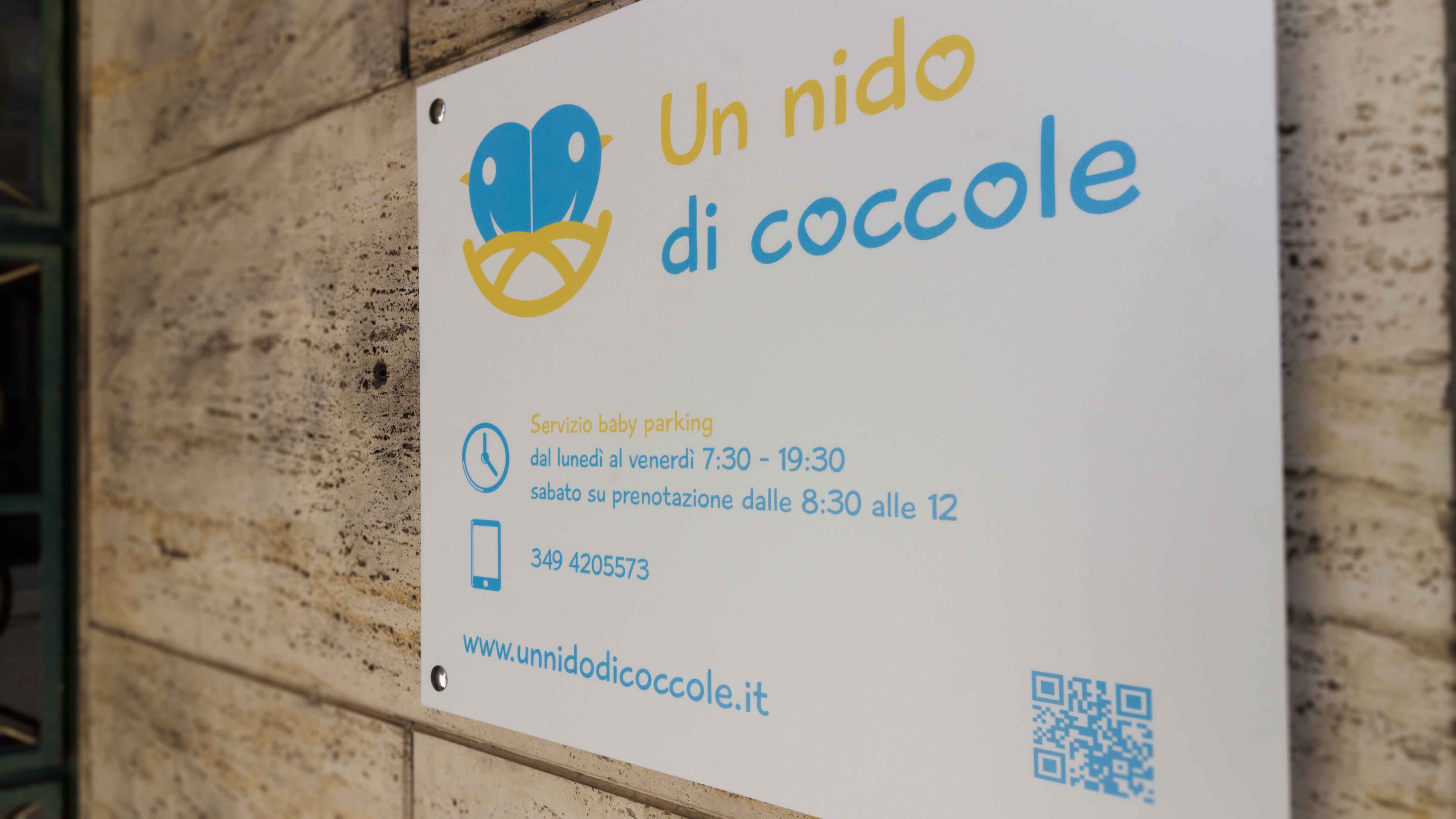 Targa del baby parking